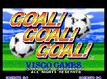 Goal! Goal! Goal! screen shot title